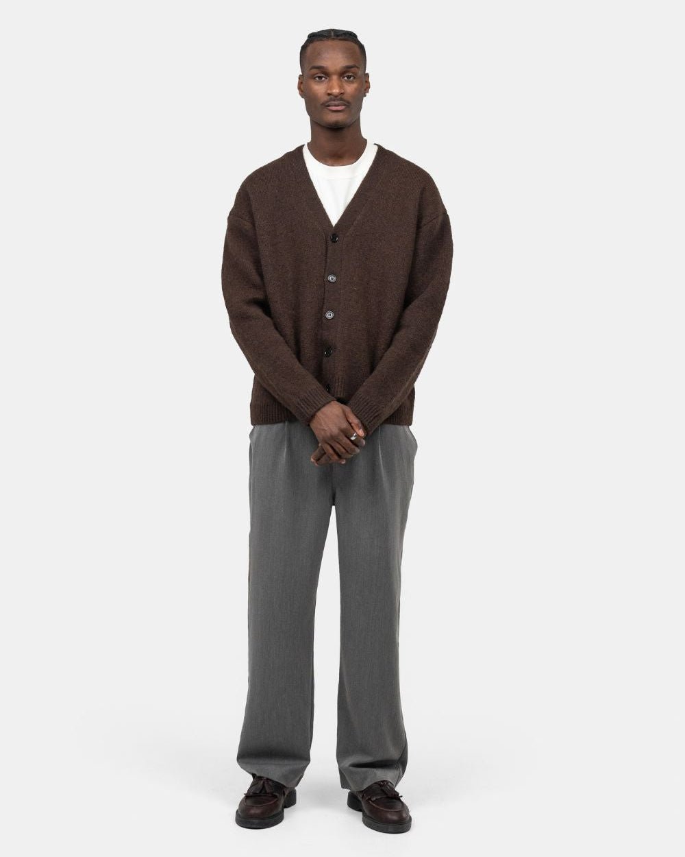 Cardigan Brun | Skagen - clothing.dk